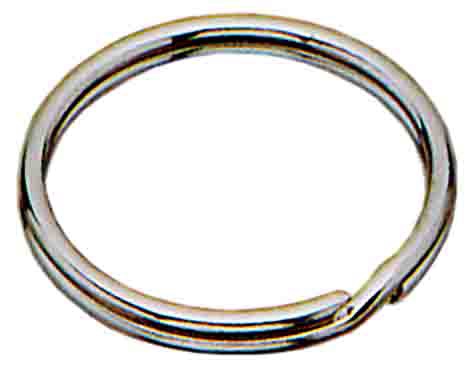 Atslēgu gredzens Jma AC560, 2 cm Ø, balta/sudraba/melna