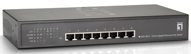 LevelOne 8-Port Gigabit PoE Switch GEP-0812W65
