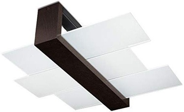 Sollux Feniks 2 Ceiling Lamp 2x60W E27 Dark Brown