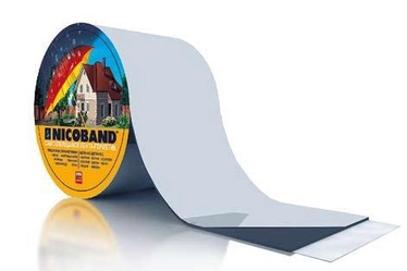 BITUUMENLINT NICOBAND AL 10MX30CM