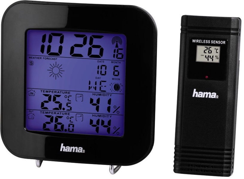 Meteorologinė stotelė su išoriniu jutikliu Hama EWS-200