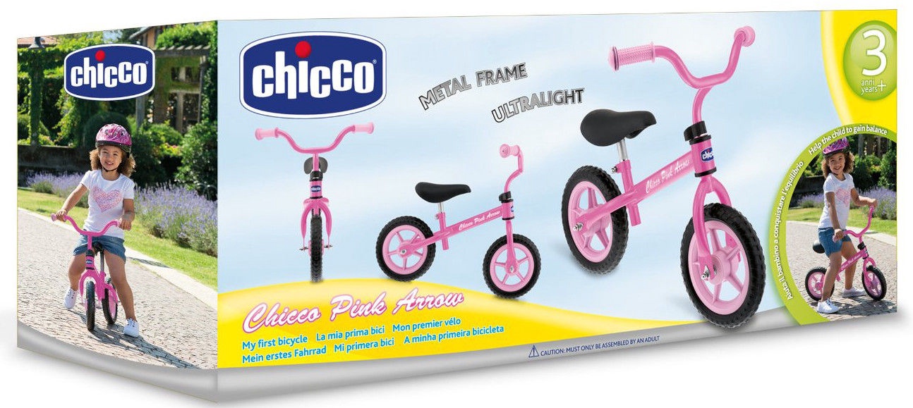 chicco balance bike pink