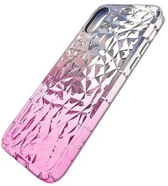 Mocco Trendy Diamonds Back Case For Samsung Galaxy S9 Plus Pink