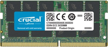 Crucial 16GB 2666MHz CL19 ECC DDR4 SODIMM CT16G4TFD8266