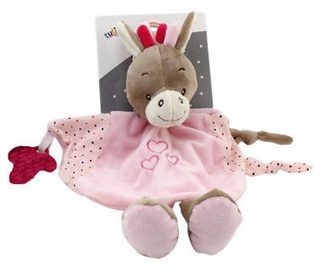 Axiom Cuddly Milus Donkey Pink 25cm