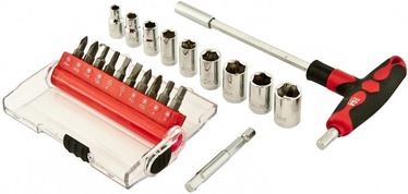 Ega 4098 T-Type Premium Screwdriver + Bits