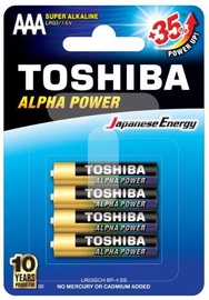 Toshiba Battery Alkaline x 4