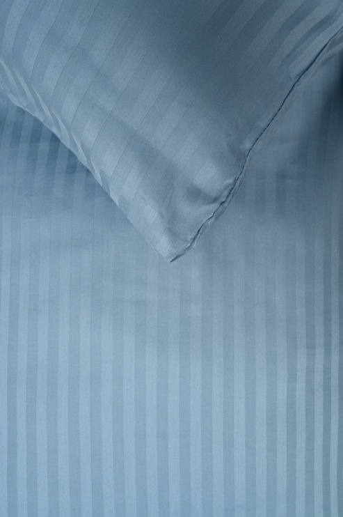 Gultas veļas komplekts Domoletti Stripes, zila, 140x200 cm