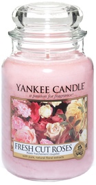 Yankee Candle Classic Large Jar Fresh Cut Roses 623g