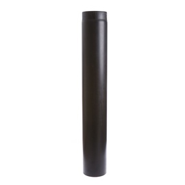 Kamina ühendustoru Wadex, must, 180 mm, 10 cm