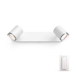 Išmanusis šviestuvas Philips Adore Hue, baltas, 2x5.5W 230V