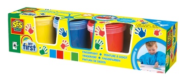 SES Creative Washable Finger Paints 4pcs 14413
