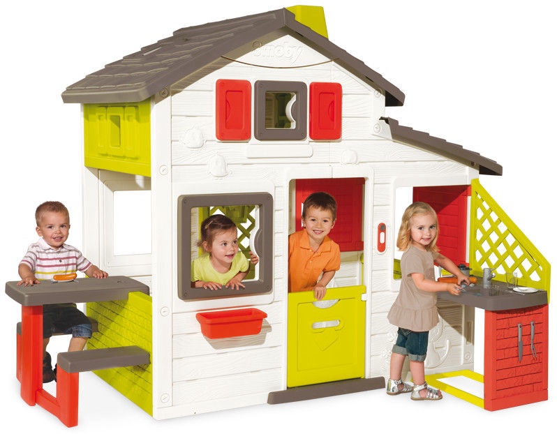 smoby friends playhouse with kitchen