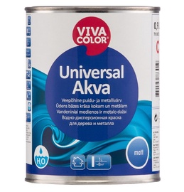Emailvärv Vivacolor Universal Akva, 2.7 l, universal akva a