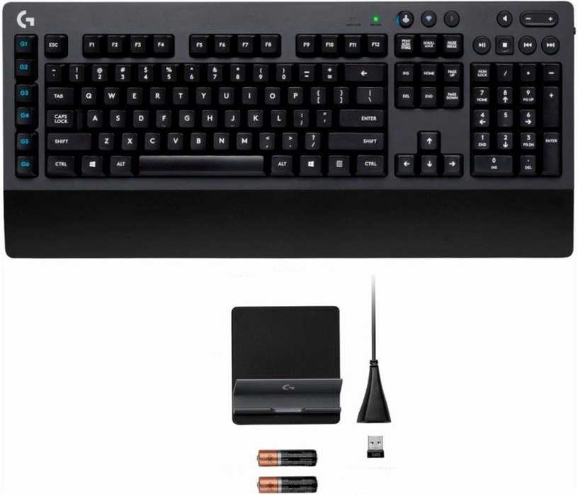 Клавиатура Logitech G613 Romer-G EN, черный, беспроводная