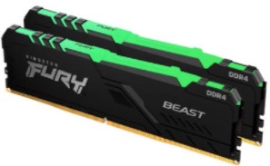Оперативная память (RAM) Kingston Fury Beast DDR4 32 GB C16 2666 MHz