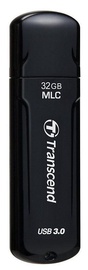 USB atmintinė Transcend JetFlash 750 Black, USB 3.0, 32 GB