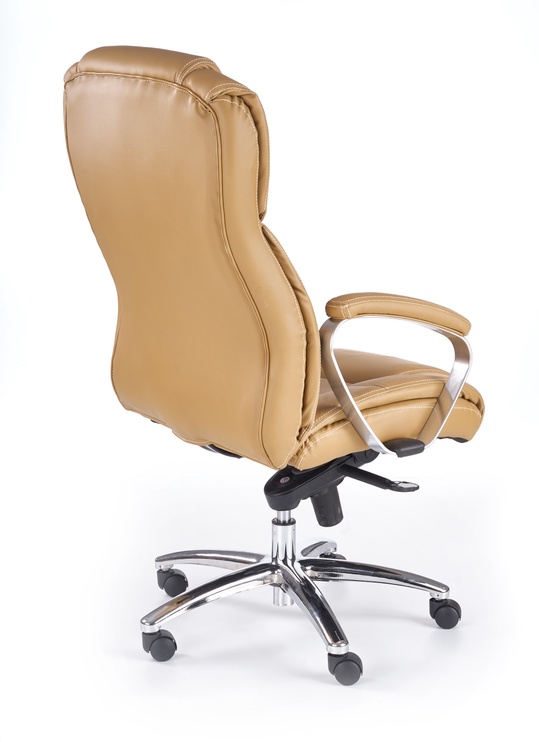 Офисный стул Foster V-CH-FOSTER-FOT-J.BRĄZ, 68 x 54 x 118 - 125 см, коричневый
