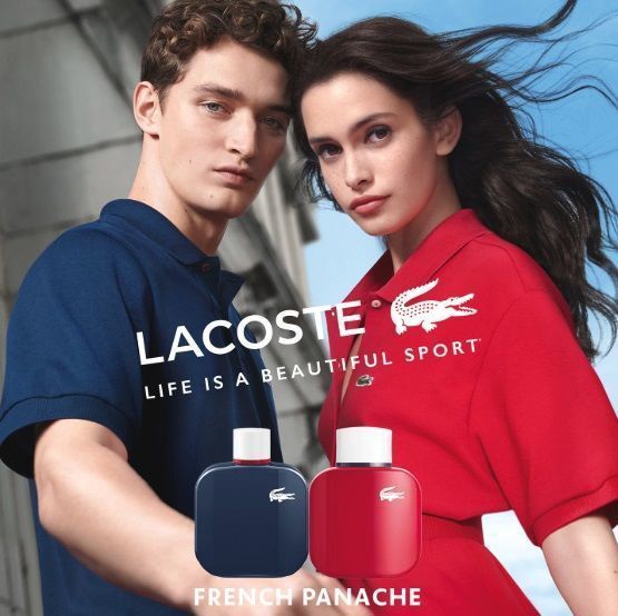 lacoste pour elle french panache