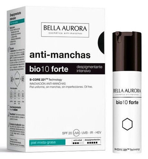 Sejas krēms Bella Aurora Bio10 Forte, 30 ml