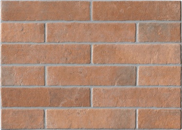 Keraminės sienų plytelės Mattone Rosso, 48 x 34 cm
