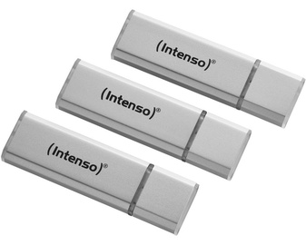 USB atmintinė Intenso Alu Line, USB 2.0, 32 GB