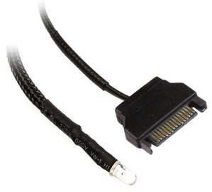 XSPC Single 5mm LED With SATA Power Connector Red