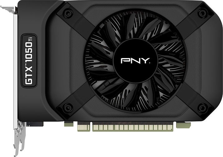 Vaizdo plokštė PNY GeForce GTX 1050 TI PCIE GF105IGTX4GEPB, 4 GB, GDDR5