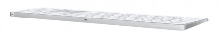 Klaviatūra Apple Magic Keyboard 2021 Touch ID EN, balta, bezvadu