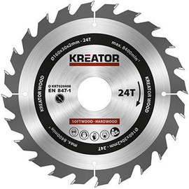 Griešanas disks Kreator, 160 mm x 30 mm