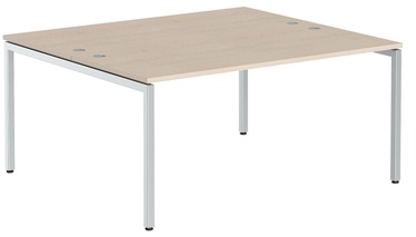 Skyland Xten-S Office Desk XWST 1614 Tiara Beech/Aluminium