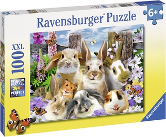 Пазл Ravensburger XXL Rabbit Selfie 109494, 100 шт.