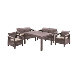 Välimööbli komplekt Curver Corfu Fiesta 26865 Brown, 6 istekohta