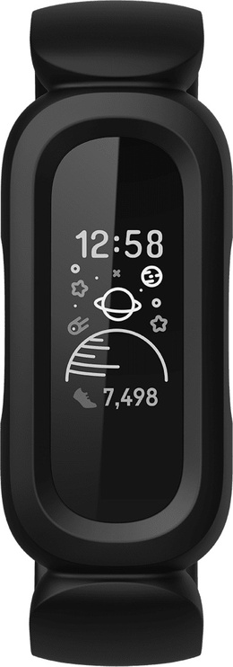 Фитнес-браслет Fitbit Ace 3, черный/красный