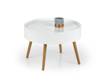 Kohvilaud Halmar Starlet White, 600x600x400 mm