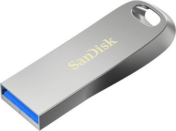 USB mälupulk SanDisk Ultra Luxe, hõbe, 512 GB
