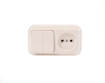 Bloks Okko Vika 2B-PU-523 Socket Ivory