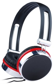 Laidinės ausinės Gembird MHS-903, sidabro/juoda/raudona