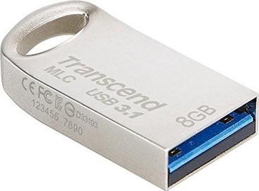 USB atmintinė Transcend JetFlash 720 Silver, USB 2.0, 8 GB
