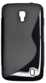 Forcell Back Case S-Line for LG P936 Optimus LTE Black