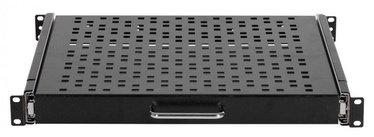 Riiul Netrack Equipment Shelf 19'' 1U 400mm