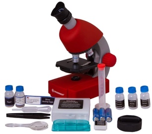 Levenhuk Bresser Microscope Red