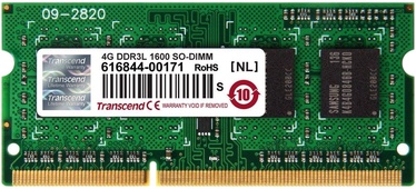 Operatīvā atmiņa (RAM) Transcend TS512MSK64W6H DDR3 (SO-DIMM) 4 GB
