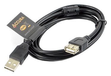 Juhe Accura Cable USB / USB 1.8 Black