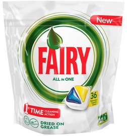 Fairy Dishwashing Tablets All In One Lemon 36pcs