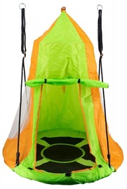 4IQ Swing Stork's Nest with a Tent Orange/Green
