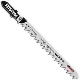 Kreator HCS Wood Jigsaw Blade 100x4mm 6TPI