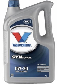 Машинное масло Valvoline 0W - 20, синтетический, для легкового автомобиля, 5 л