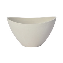 Puķu pods Green Ship 09YB35, balta, Ø 240 mm, 350 mm