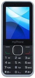 Mobiiltelefon MyPhone Classic Plus, must, 64MB/128MB